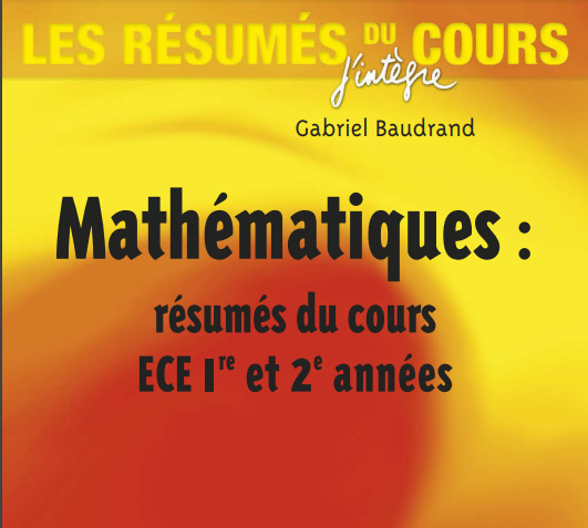 Résumé mathématique